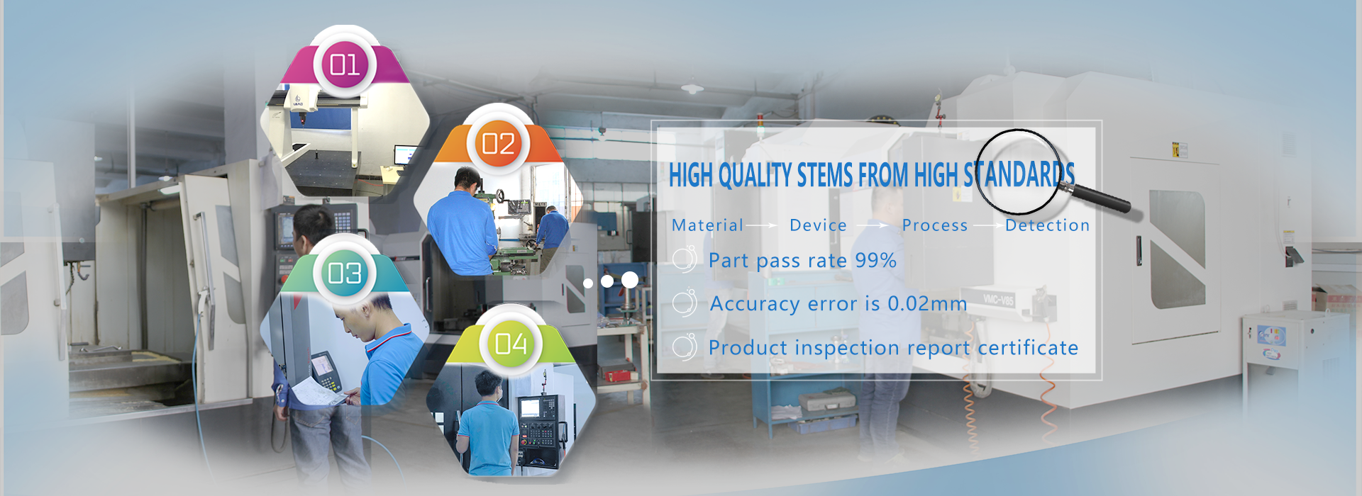 CNC aluminum processing